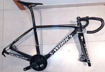 Used Specialized S-Works Tarmac SL5 Disc full Shimano 105 12Speed 2018 Road & Gravel, Black — image 1 of 15