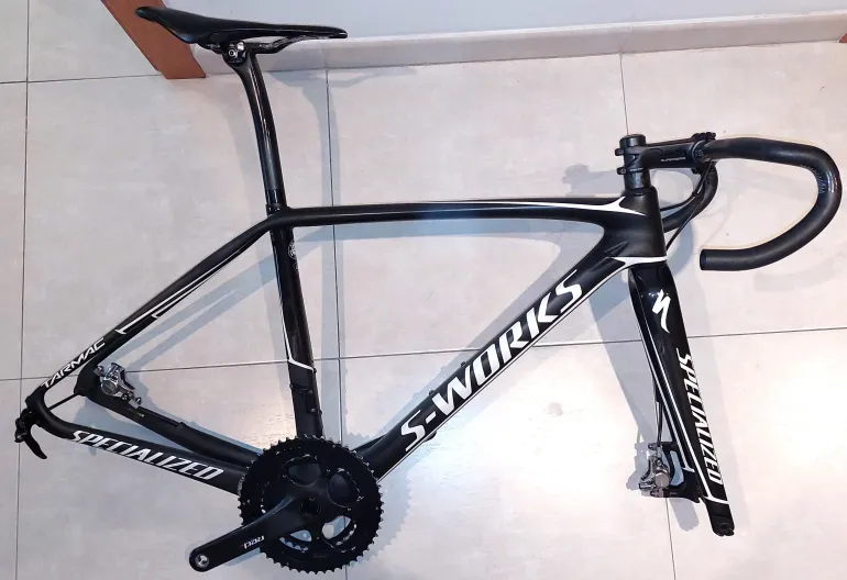 Used Specialized S-Works Tarmac SL5 Disc full Shimano 105 12Speed 2018 Road & Gravel, Black — image 1 of 15