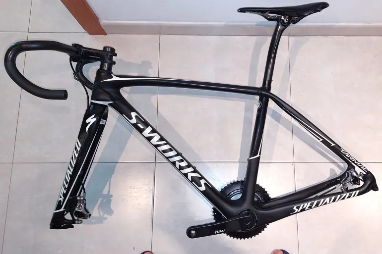 Used Specialized S-Works Tarmac SL5 Disc full Shimano 105 12Speed 2018 Road & Gravel, Black — image 3 of 15