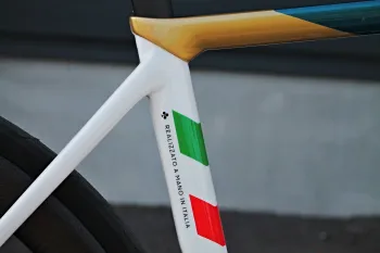 Used Colnago C68 Disc Daytona Team Bike 2023 Road & Gravel, White — image 9 of 12