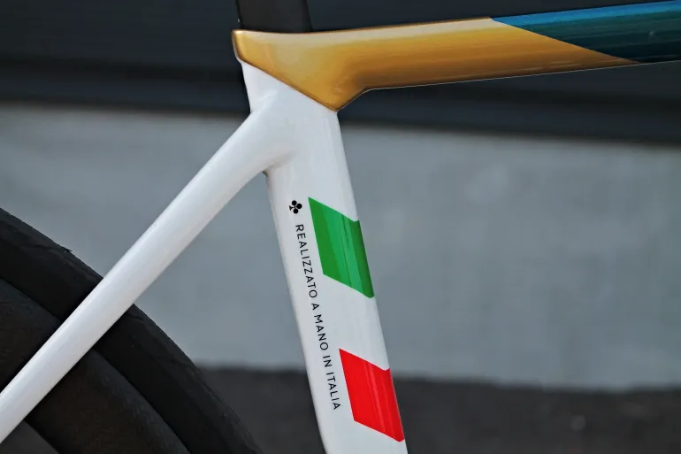 Used Colnago C68 Disc Daytona Team Bike 2023 Road & Gravel, White — image 9 of 12