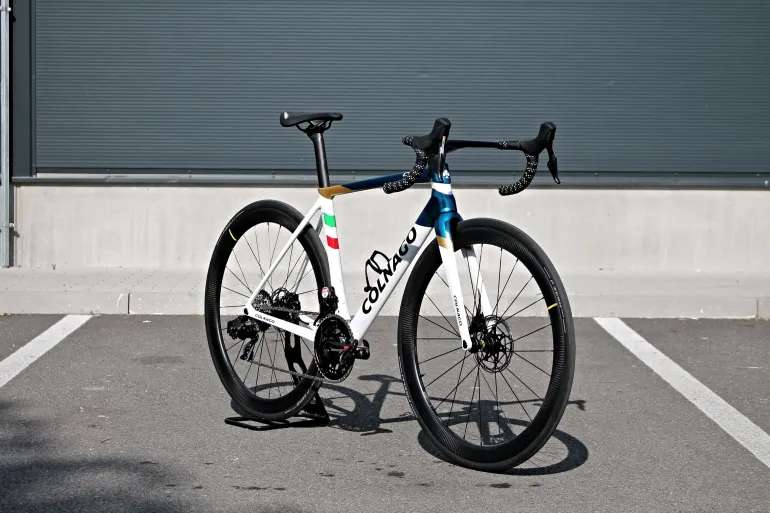 Used Colnago C68 Disc Daytona Team Bike 2023 Road & Gravel, White — image 10 of 12