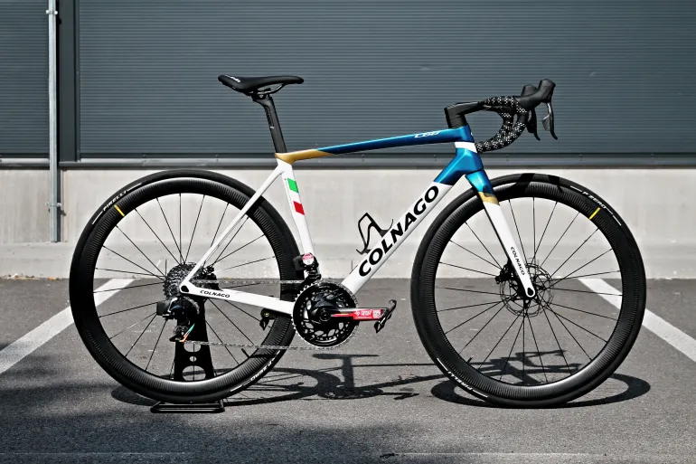 Used Colnago C68 Disc Daytona Team Bike 2023 Road & Gravel, White — image 8 of 12