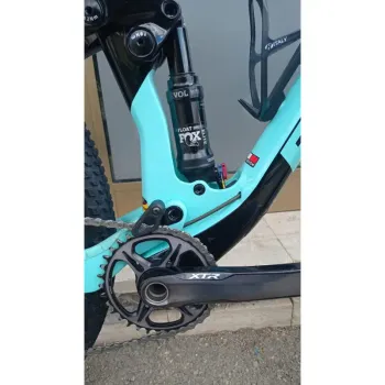 Used Bianchi MTB 29” BIANCHI METHANOL CV FS 9.2 XTR/XT 1X12SP TG.S USATO 2021 Mountainbike, Blu — image 6 of 12