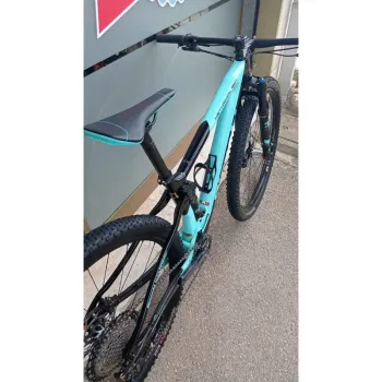 Used Bianchi MTB 29” BIANCHI METHANOL CV FS 9.2 XTR/XT 1X12SP TG.S USATO 2021 Mountainbike, Blu — image 5 of 12