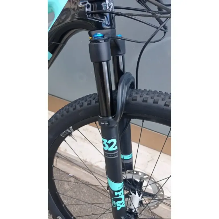 Used Bianchi MTB 29” BIANCHI METHANOL CV FS 9.2 XTR/XT 1X12SP TG.S USATO 2021 Mountainbike, Blu — image 8 of 12