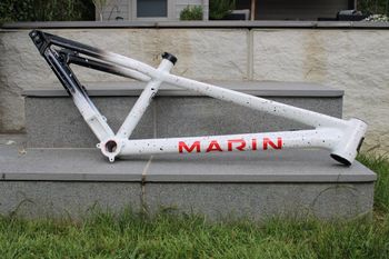 Used Marin Alcatraz Frame Kit Frameset 2023 Mountainbike, White, 26 — image 1 of 3