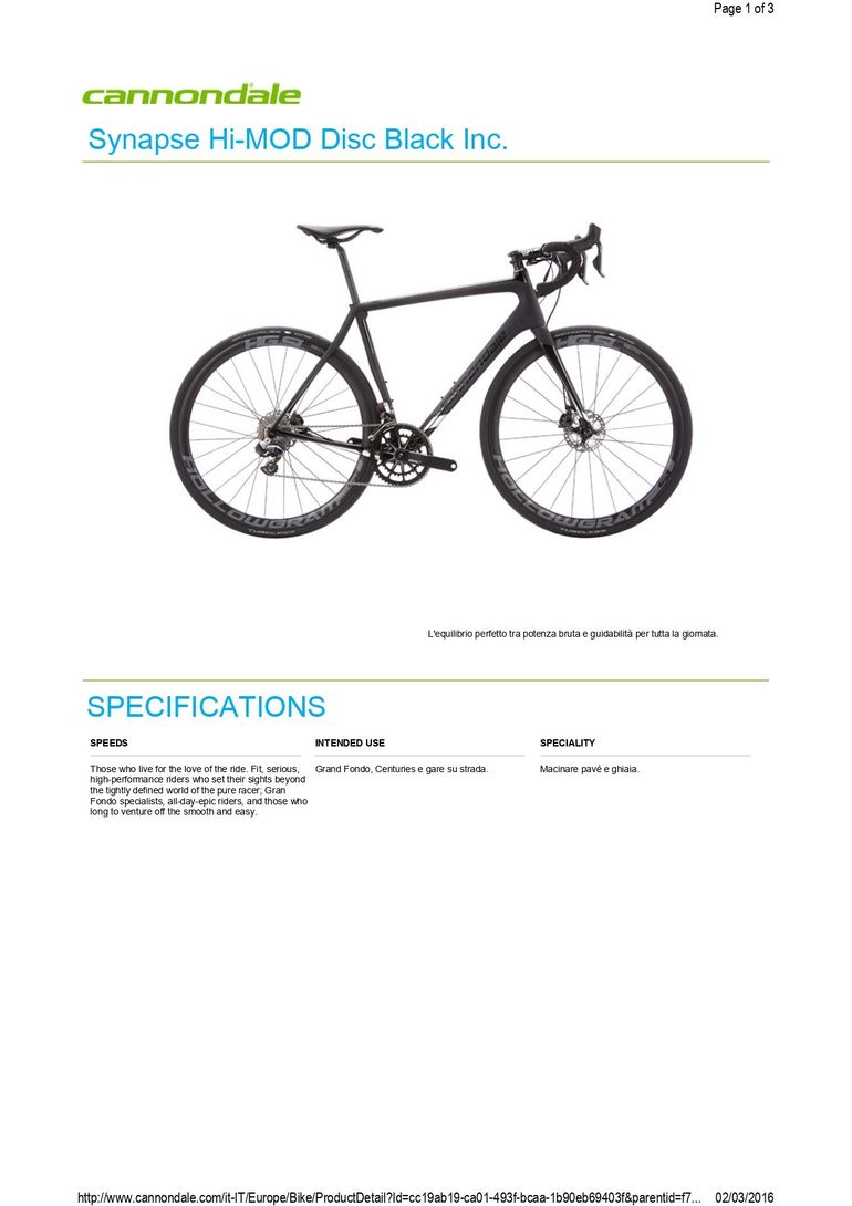 Used Cannondale Synapse 2018 Road & Gravel, Black — image 4 of 6