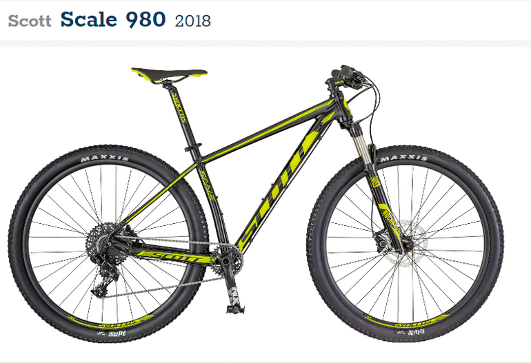 Vtt scott 2025 scale occasion