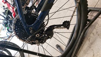 Used Giant Fathom E+3 2023 Mountainbike, Blue — image 4 of 5