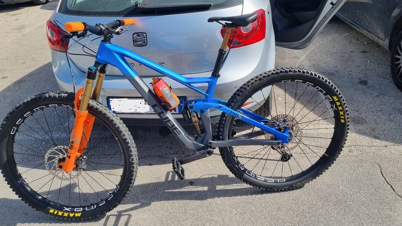 Used CUBE STEREO 150 C:62 SL29 2022 Mountainbike, Blue — image 1 of 3