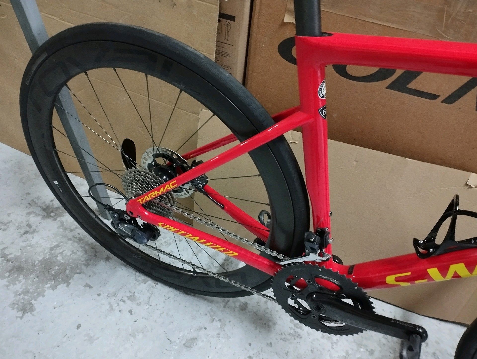 Specialized S Works Tarmac Disc Frameset used in L buycycle USA