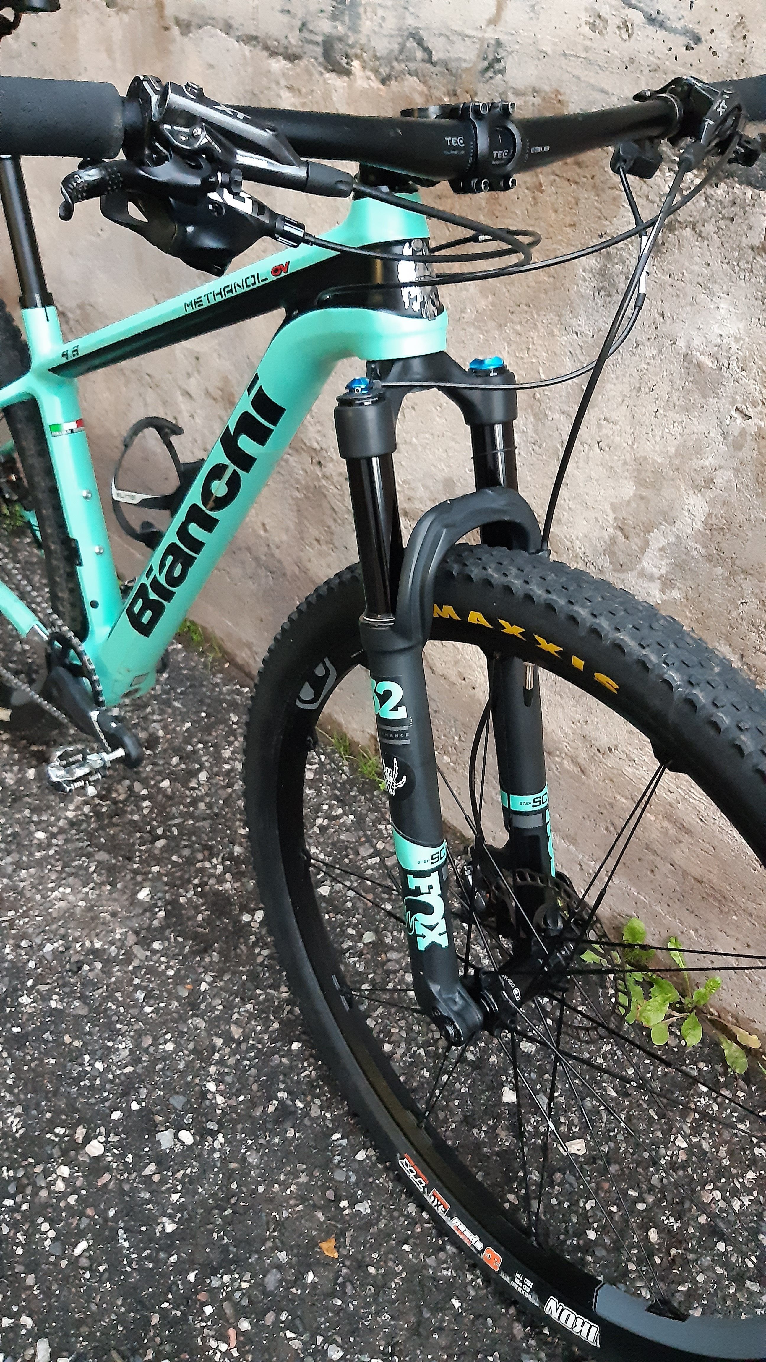 Bianchi methanol shop 2019