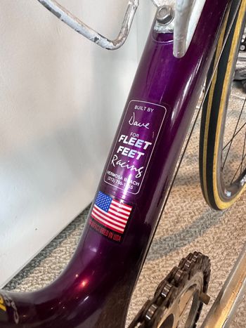 Used Trek 5500 OCLV Carbon 1992 Road & Gravel, Purple — image 9 of 14
