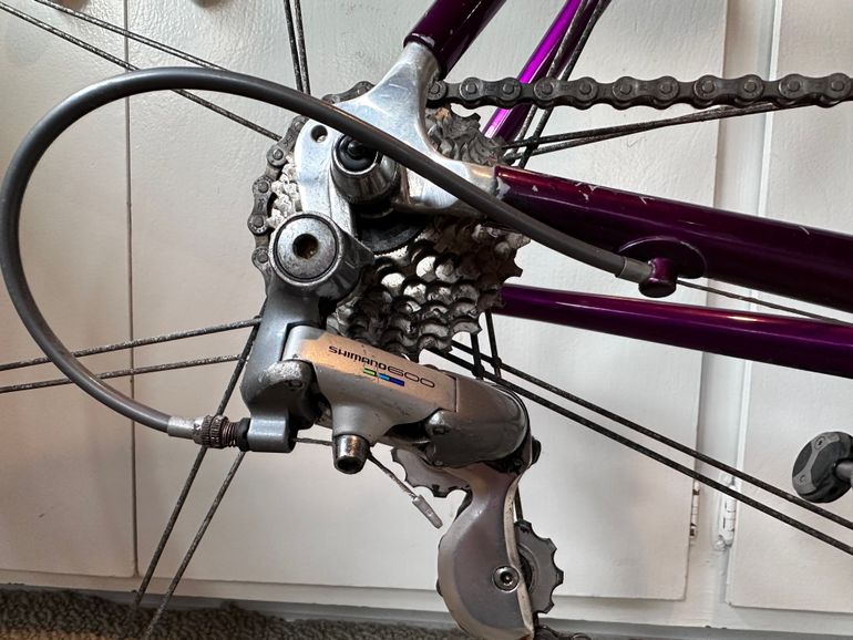 Used Trek 5500 OCLV Carbon 1992 Road & Gravel, Purple — image 4 of 14