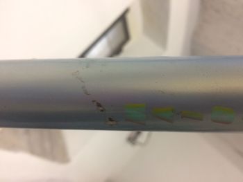 Used Custom Amadeus Titanium Frameset 2000 Road & Gravel, Hellgrau — image 16 of 18