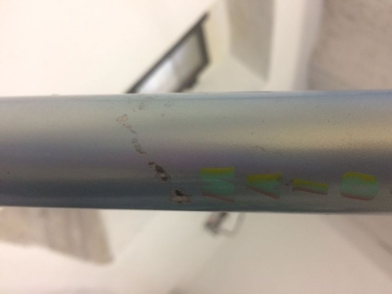 Used Custom Amadeus Titanium Frameset 2000 Road & Gravel, Hellgrau — image 16 of 18
