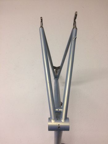 Used Custom Amadeus Titanium Frameset 2000 Road & Gravel, Hellgrau — image 15 of 18