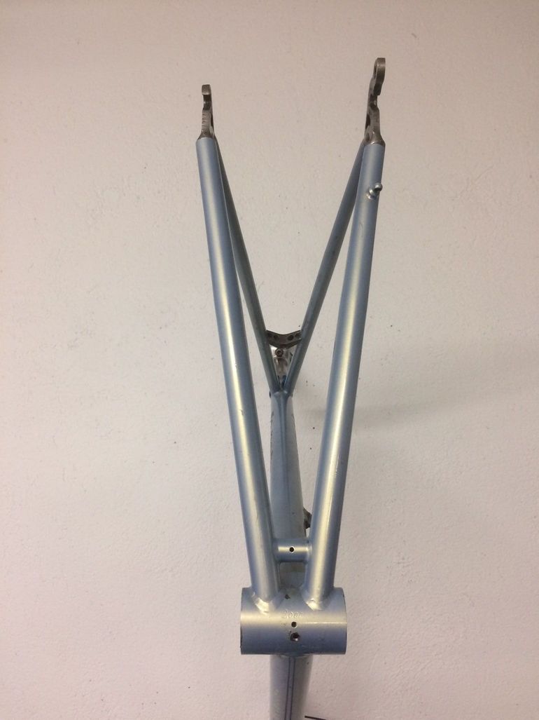Used Custom Amadeus Titanium Frameset 2000 Road & Gravel, Hellgrau — image 15 of 18