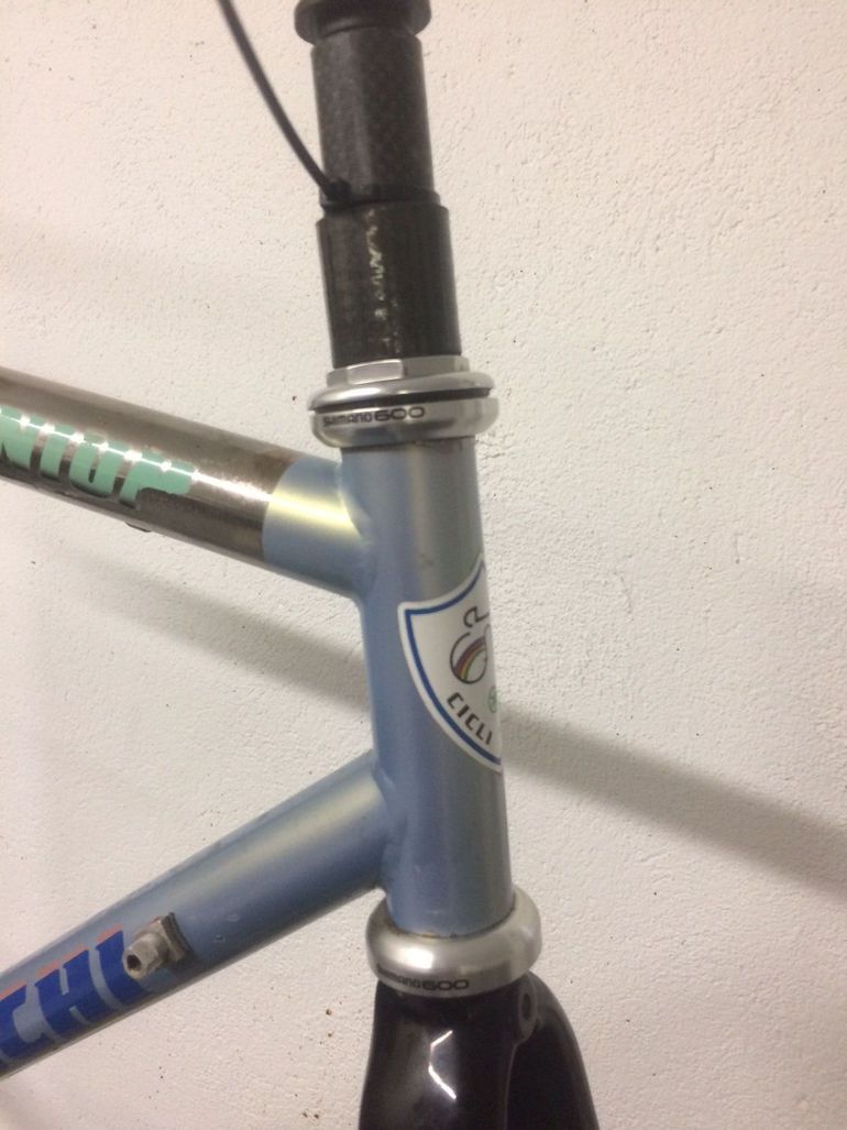 Used Custom Amadeus Titanium Frameset 2000 Road & Gravel, Hellgrau — image 4 of 18