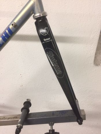 Used Custom Amadeus Titanium Frameset 2000 Road & Gravel, Hellgrau — image 3 of 18