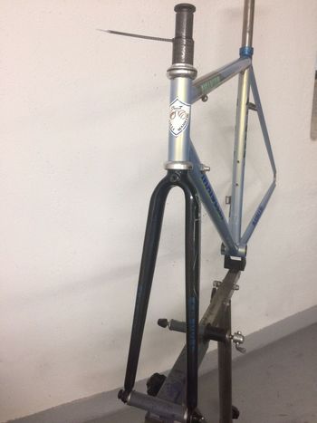 Used Custom Amadeus Titanium Frameset 2000 Road & Gravel, Hellgrau — image 12 of 18