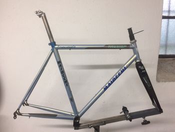 Used Custom Amadeus Titanium Frameset 2000 Road & Gravel, Hellgrau — image 1 of 18
