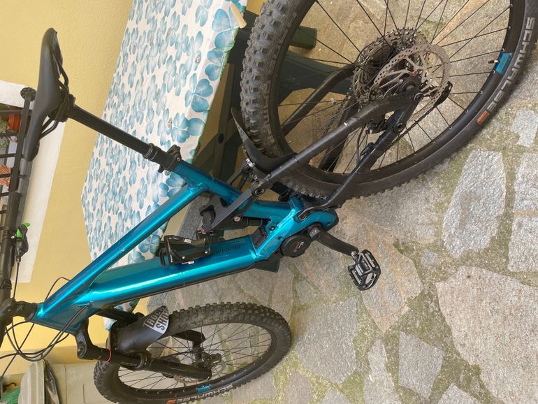 Used Bergamont E-Trailster Pro 2023 Mountainbike, Blue, 29 — image 6 of 7