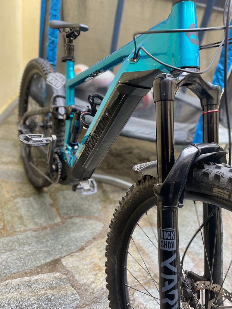 Used Bergamont E-Trailster Pro 2023 Mountainbike, Blue, 29 — image 4 of 7