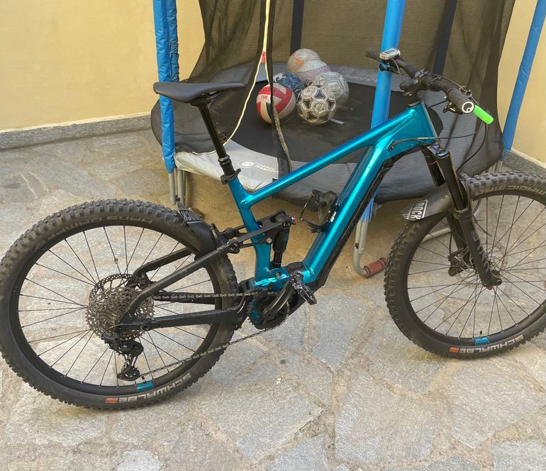 Used Bergamont E-Trailster Pro 2023 Mountainbike, Blue, 29 — image 2 of 7