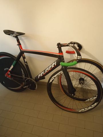 Käytetty Custom Frugeri track, fixed bike 2018 Road & Gravel