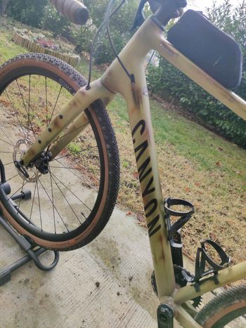 Used Canyon Grizl 7 1by 2022 Road & Gravel, Green — image 11 of 13