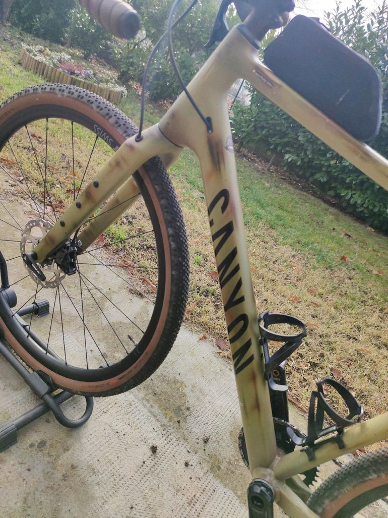 Used Canyon Grizl 7 1by 2022 Road & Gravel, Green — image 11 of 13