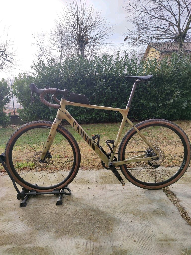 Used Canyon Grizl 7 1by 2022 Road & Gravel, Green — image 1 of 13