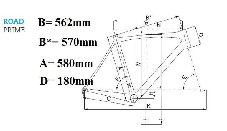 Bergamont size online chart