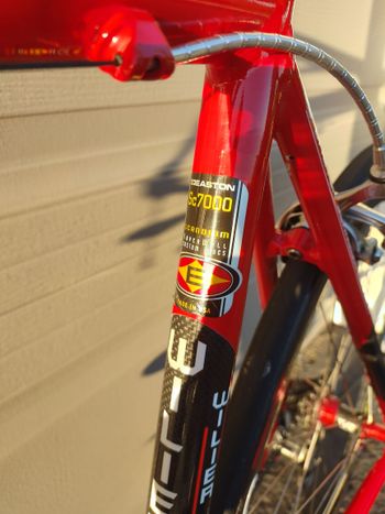 Used Wilier Team Liquigas 2001 Road & Gravel, Rosso — image 5 of 6