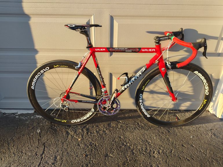 Used Wilier Team Liquigas 2001 Road & Gravel, Rosso — image 1 of 6