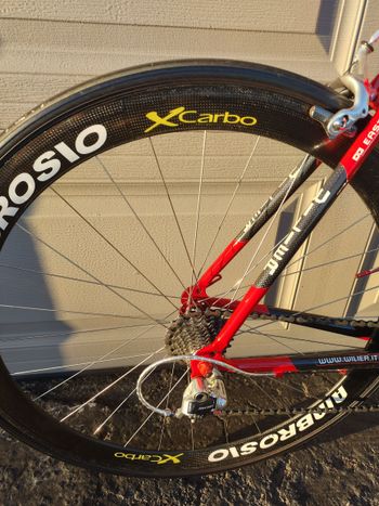 Used Wilier Team Liquigas 2001 Road & Gravel, Rosso — image 6 of 6