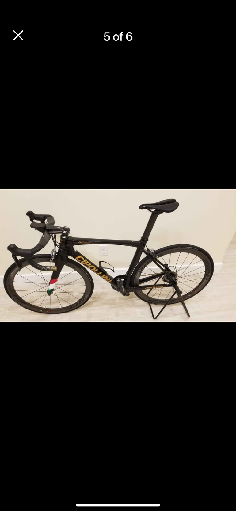 Cipollini Bond used in 54 cm buycycle USA