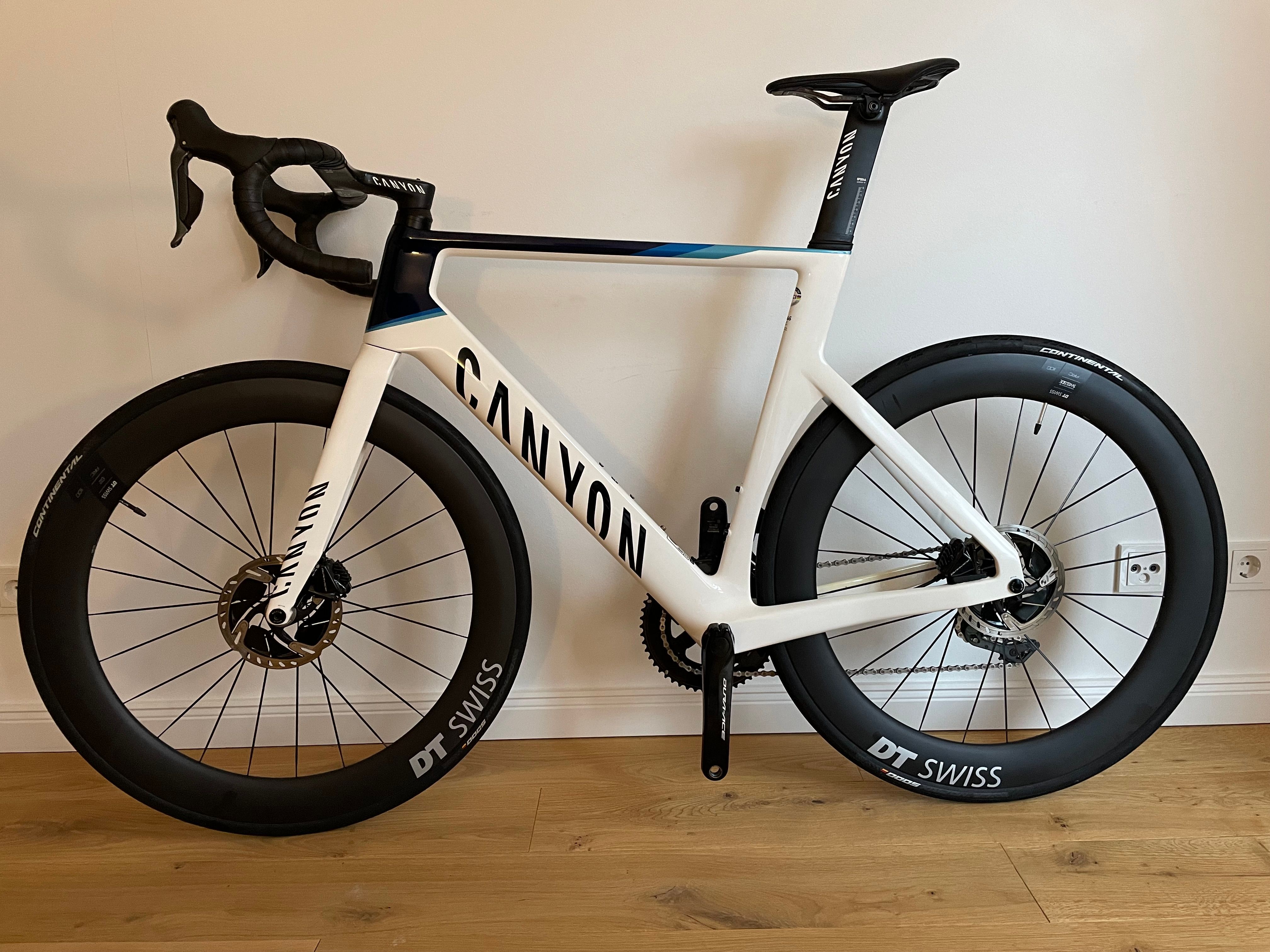 Canyon Aeroad CFR Disc Di2 used in L buycycle Ireland