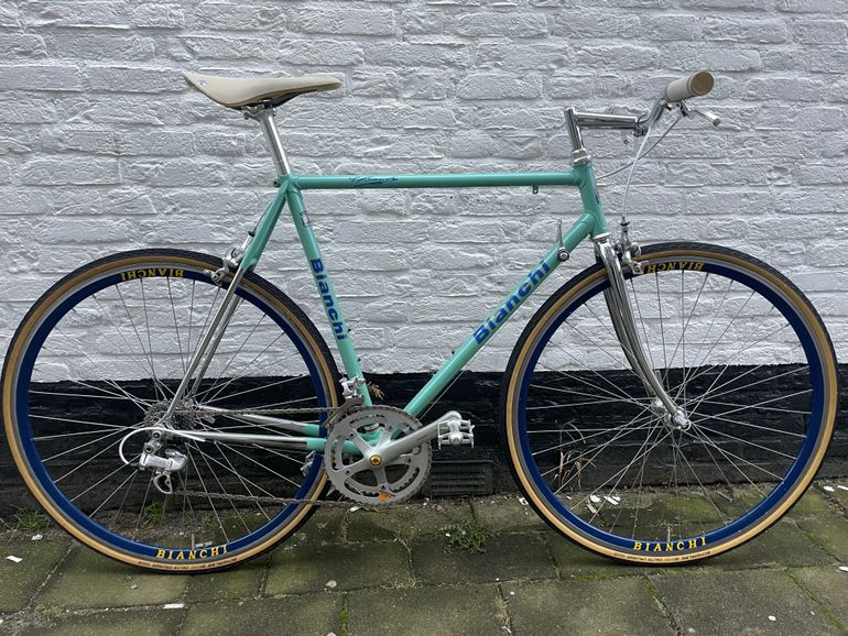 Used Bianchi Reporta Corse Road & Gravel, Blau — image 1 of 12