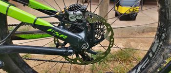 Used Specialized Turbo Levo 6 Fattie 2016 Mountainbike, Verde — image 2 of 7