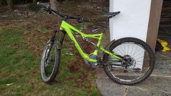Used Specialized Turbo Levo 6 Fattie 2016 Mountainbike, Verde — image 5 of 7