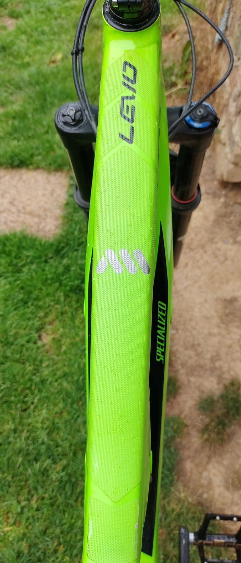 Used Specialized Turbo Levo 6 Fattie 2016 Mountainbike, Verde — image 3 of 7