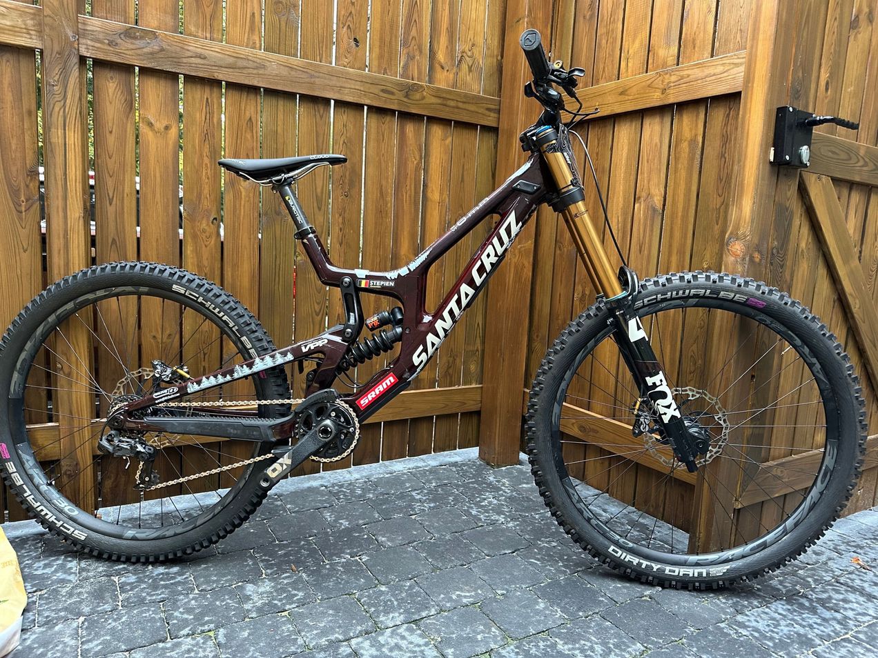 Santa Cruz V10 DH X01 Carbon CC MX used in L buycycle