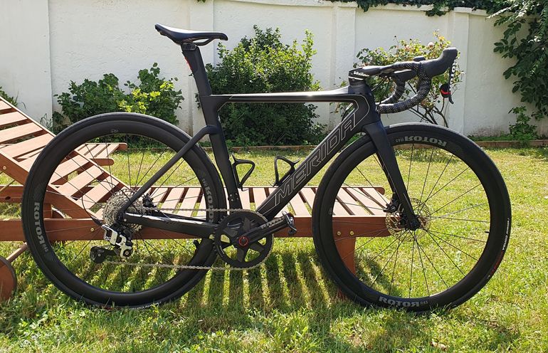 Gebrauchtes Merida Reacto SRAM Red eTap 2018 Road & Gravel, Schwarz — Bild 13 von 18