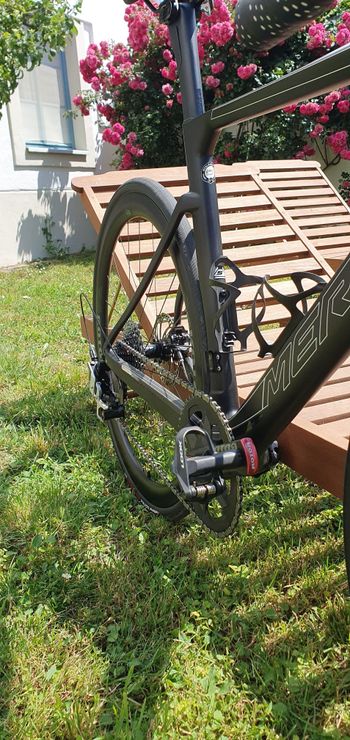 Gebrauchtes Merida Reacto SRAM Red eTap 2018 Road & Gravel, Schwarz — Bild 11 von 18