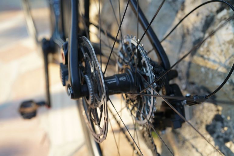 Gebrauchtes Merida Reacto SRAM Red eTap 2018 Road & Gravel, Schwarz — Bild 3 von 18