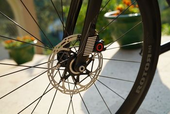 Gebrauchtes Merida Reacto SRAM Red eTap 2018 Road & Gravel, Schwarz — Bild 4 von 18
