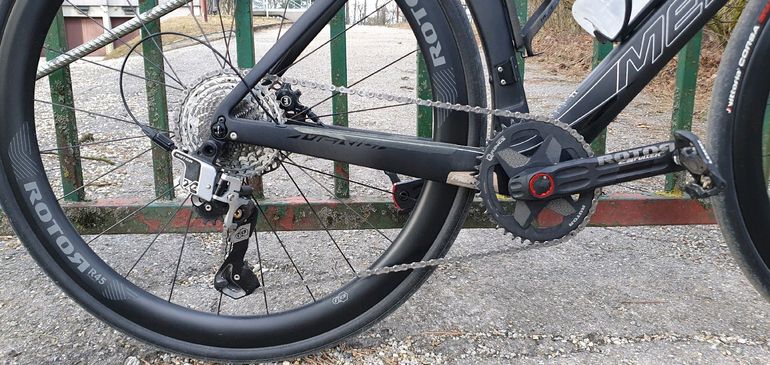 Gebrauchtes Merida Reacto SRAM Red eTap 2018 Road & Gravel, Schwarz — Bild 15 von 18